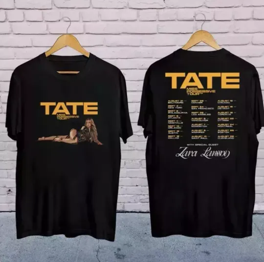 Discover TateMcRae 2025 Concert, TateMcRae Miss Possessive Tour 2025 T-Shirt