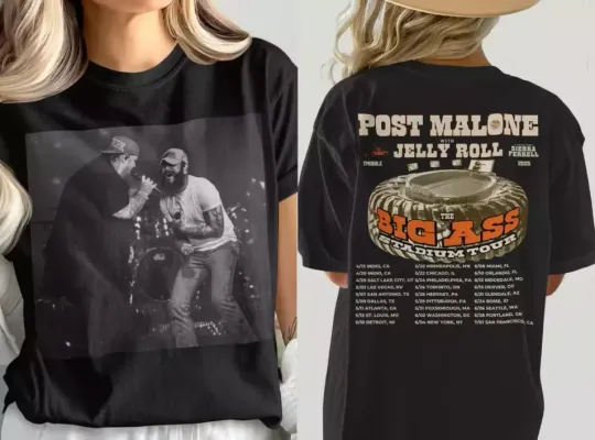 Discover Post Malone Tour 2025 Shirt, Post Malone Tour