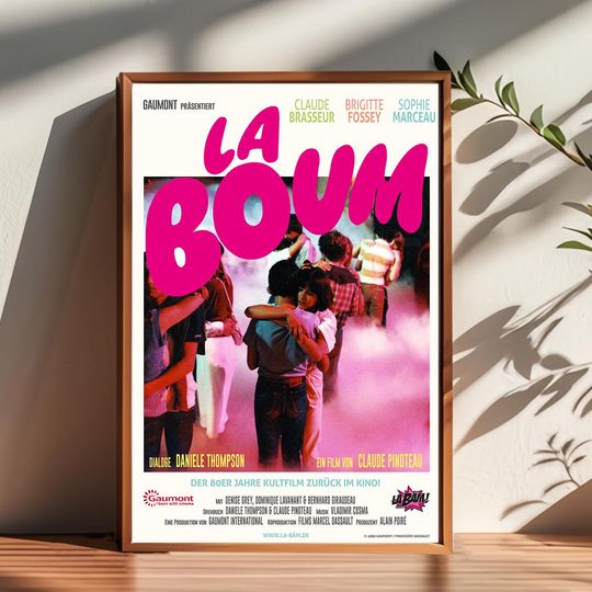 Discover La Boum Movie Poster,Room Decor,Poster for Gifts,Home Decor,Wall Art Decor