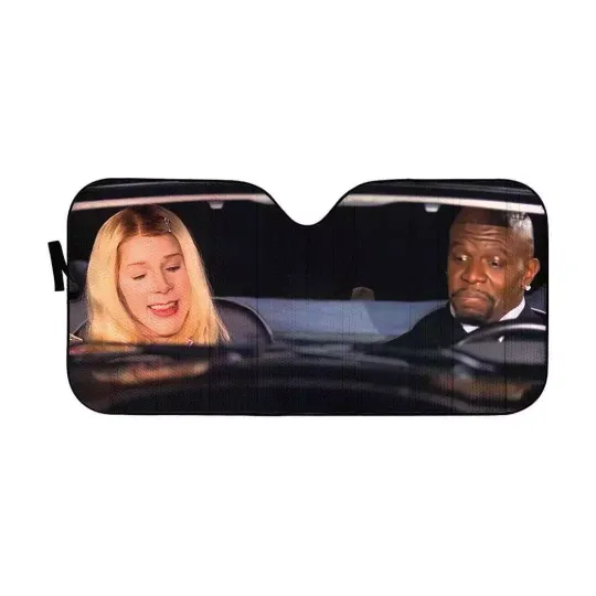 Discover 3D White Chicks  Car Auto Sunshade