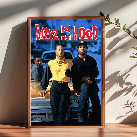 Discover Boyz n the Hood Movie Poster,Room Decor,Poster for Gifts,Home Decor,Wall Art Decor