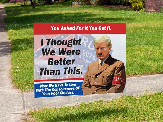 Discover This Is Your Guy? | Double Sided | Quick Turnaround | Anti-Trump Sign
