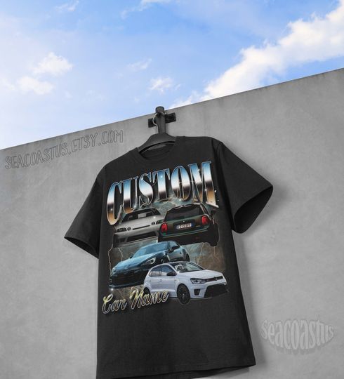 Discover Your Car On Shirt, Highly Customizable Car Shirt, Custom Classic Car Tee