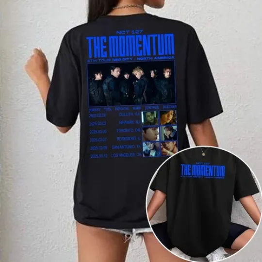 Discover Nct 127 The Momentum Tour 2025 Shirt Nct 127 Walk Shirt On The 127