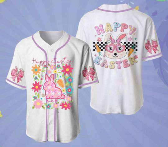 Discover Easter Vibes Baseball Jersey Shirt, Easter Jersey Shirt, Funny Easter Bunny Egg