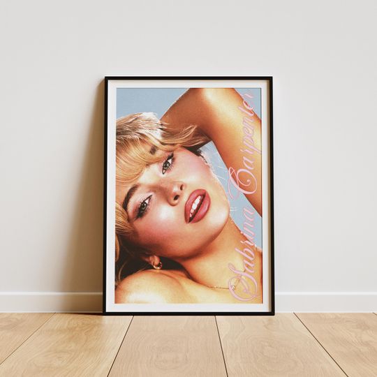 Discover Sabrina Carpenter Poster, Short n Sweet Album Print
