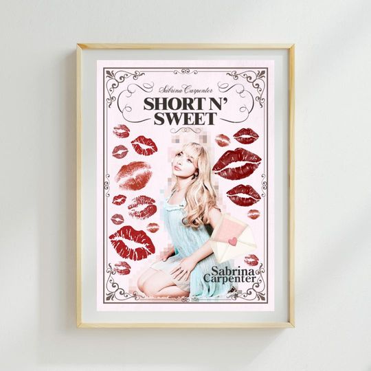 Discover Sabrina Carpenter - Short N' Sweet Tour Poster