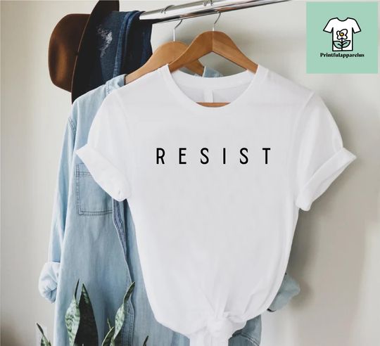 Discover Resist Shirt,Anti Trump T-Shirt, Democrat Shirt, Protesters Shirt, Political T-Shirt