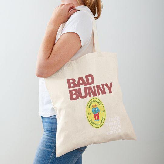 Discover Bad Bunny Debi Tirar Mas Fotos DTMF Tote Bag