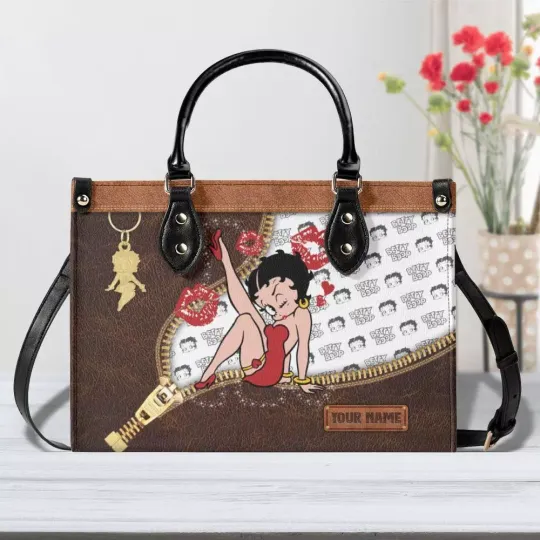 Discover Personalized Betty Boop Leather Bags, Gifts for Her