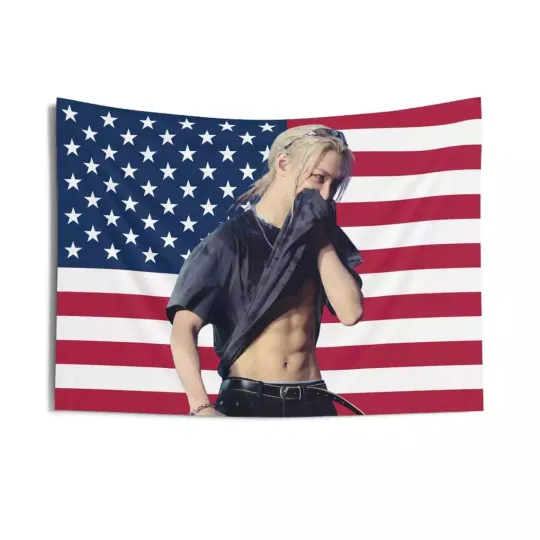 Discover [KPOP FLAG] STRAY KIDS FELIX FLAG FOR CONCERT, FANS DECOR AND GIFTS