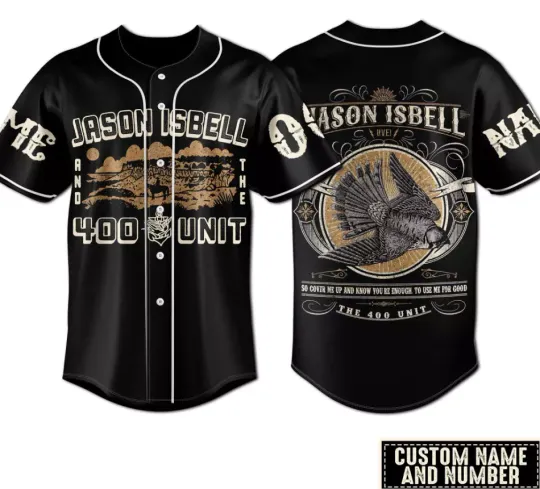 Discover Custom Jason Isbell The 400 Unit Baseball Shirt
