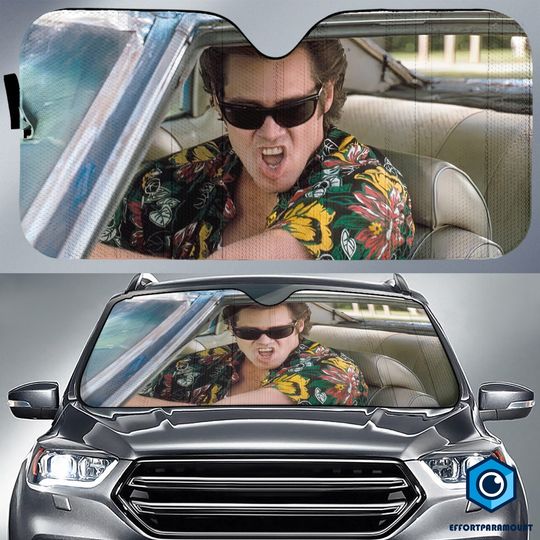 Discover Ace Ventura Pet Detective Car Sun Shade