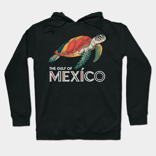 Discover Turtle Gulf of Mexico Never Forget Trump - Gulf Of Mexico - Hoodie
