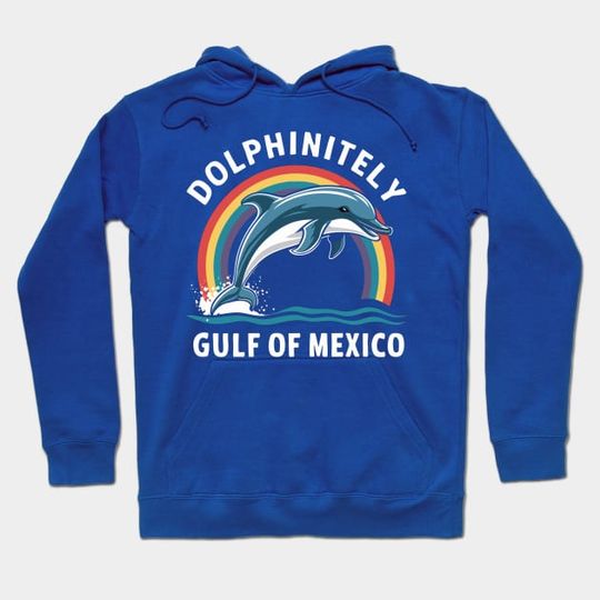 Discover Dolphinitely Gulf Of Mexico - Gulf Of Mexico - Hoodie