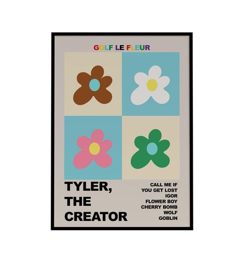 Discover Tyler The Creator Poster