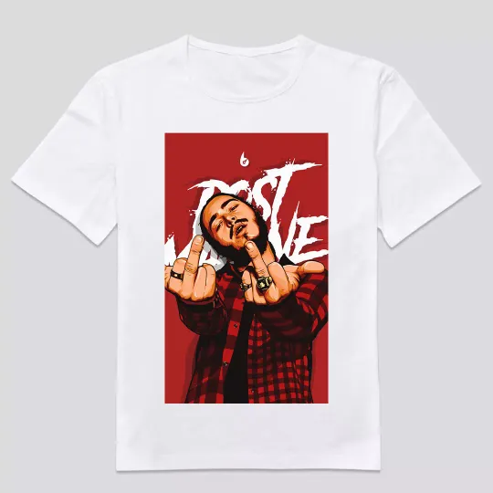 Discover Post Malone Photo Shirt, Gifts for Fan