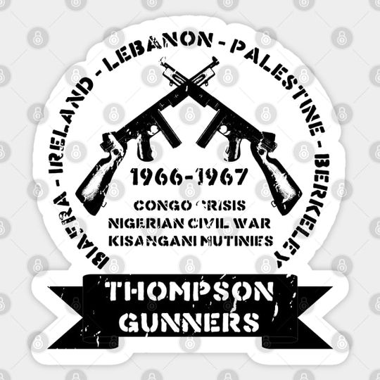 Discover Thompson Gunners - Roland the Headless Thompson Gunner, Warren Zevon Vintage - Warren Zevon - Sticker