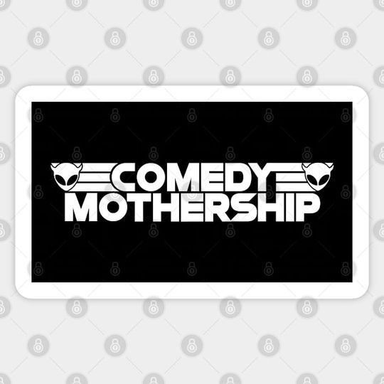 Discover Comedy Mothership - Comedy - Sticker