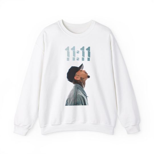 Discover Chris Brown 11:11 world tour sweatshirt Chris Brown albums Chris Brown tour sweatshirt