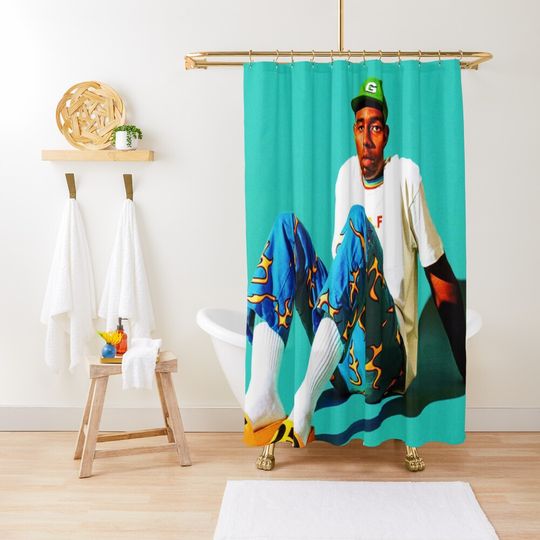 Discover Tyler Golf Green Shower Curtain