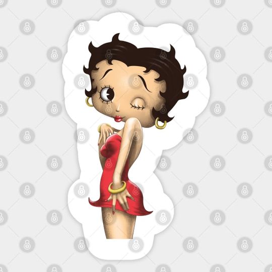 Discover Simply Betty - Betty Boop - Sticker