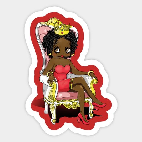 Discover Queen Betty - Betty Boop - Sticker