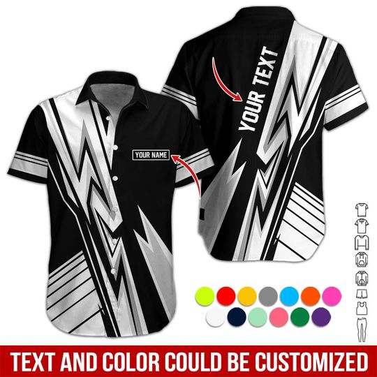 Discover Custom Work Shirt - Personalized Button Down Shirt with Name & Text