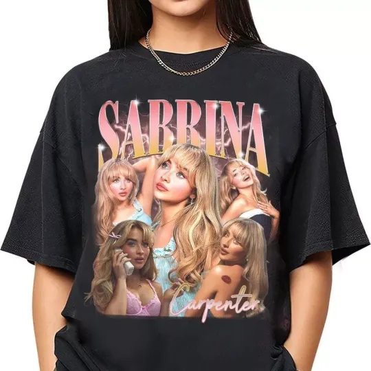 Discover Trendy Sabrina Carpenter Graphic Tee, Fan Favorite Shirt Unisex T-Shirt