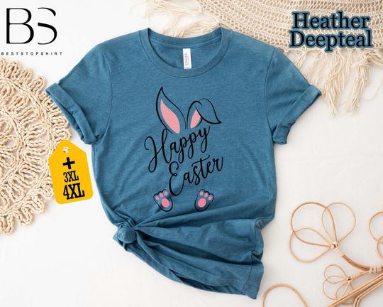 Discover Happy Easter Shirt, Spring Holiday Shirt, Funny Easter Outfit, Easter Bunny Shirt