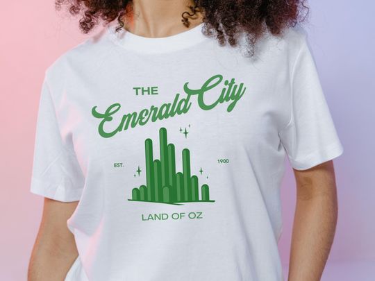 Discover Wicked Sweatshirt Emerald City Tshirt Wizard of Oz Shirt Wicked Defy Gravity Witch Pink Green Wicked The Musical Fan Shirt
