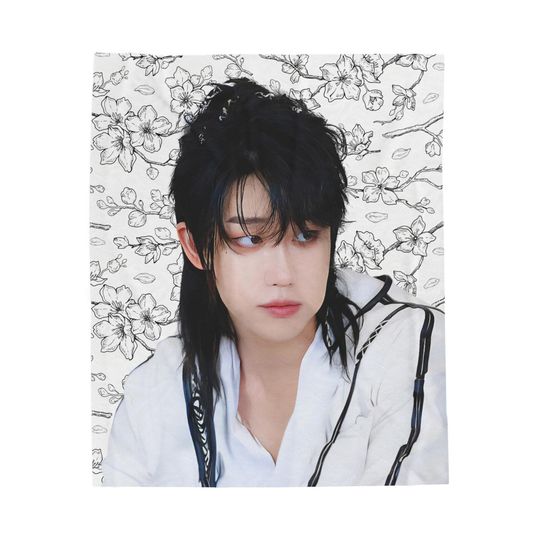 Discover Svt The8 Minghao Long Hair Blanket, Seventeen The8 Minghao Kpop Merch