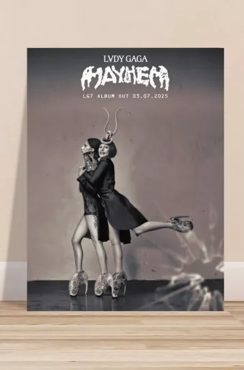Discover Ld ga Mayhem Poster, Gifts for Fan