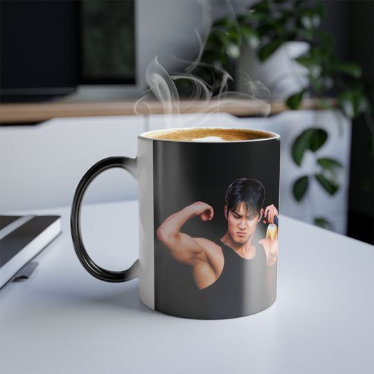Discover Seventeen Mingyu Biceps Color Morphing Mug, Svt Mingyu Kpop Mug