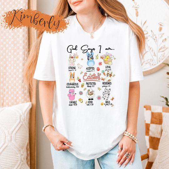 Discover God Says I Am Easter Shirt, Jesus Shirt, Easter Christian Gifts