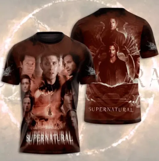 Discover Supernatural 20 Anniversary 2005-2025 Signature Thank You Shirt