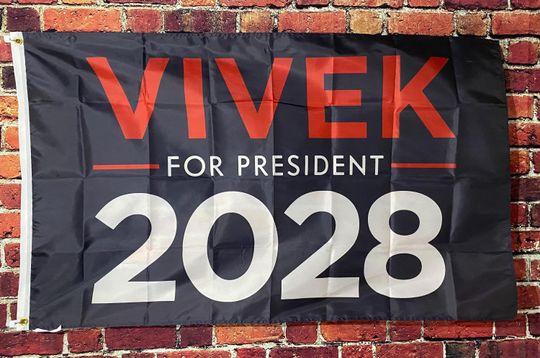 Discover Vivek Ramaswamy 2028 Flag Vote Republican Election Red Wave