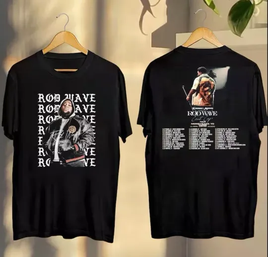 Discover Rod Wave 2024 Concert Shirt