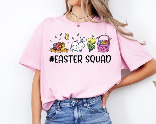 Discover Easter Squad Tee, Easter Shirt, Happy Easter Trip T-shirt, Cute Bunny Shirt