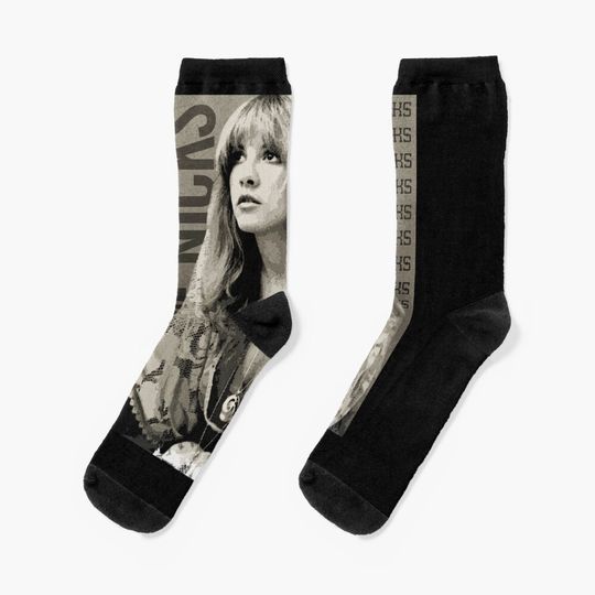 Discover Stevie Nicks Musical Icon Socks