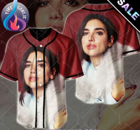 Discover Dua Lipa Premium Baseball Jersey