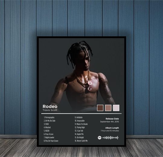 Discover Rodeo | Travis | Album Cover Poster