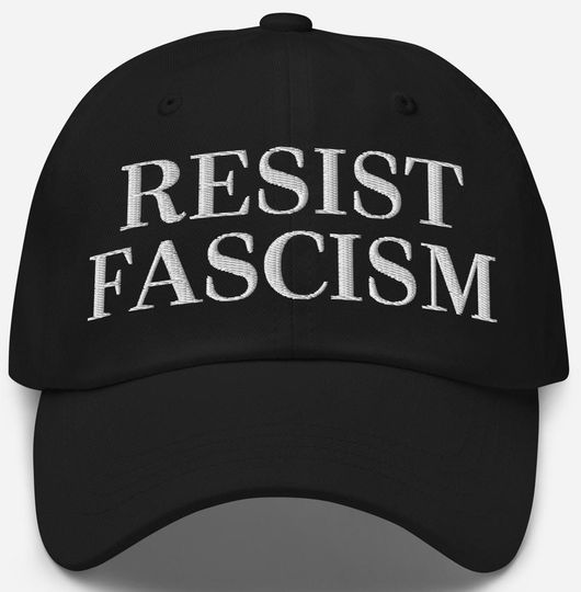 Discover Resist Fascism Embroidered Hat, Vive La Resistance Hat, Feminist Hat, Feminist Gift, Empowering Women