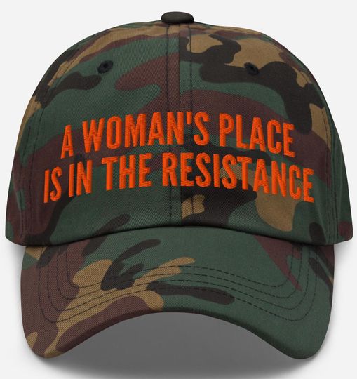 Discover When Injustice Becomes Law Resistance Becomes Duty Camo Hat, Protest Embroidered Hat