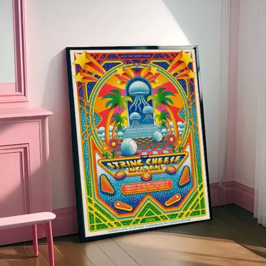 Discover The String Cheese Incident Mar 2025 Tour Poster