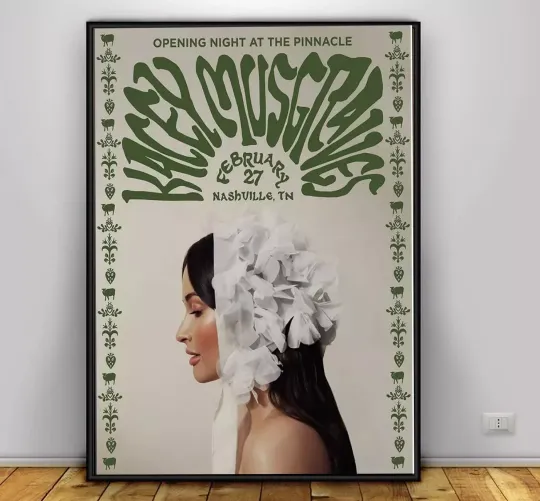 Discover Kacey Musgraves in Nashville, TN on Feb 27, 2025 Tour Poster