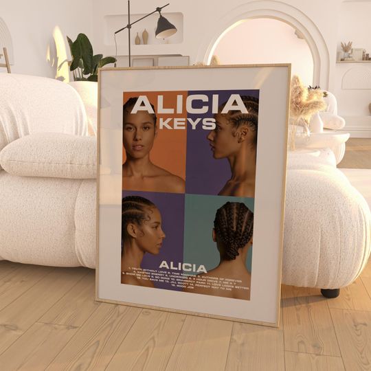 Discover Alicia Keys - Alicia Album Poster