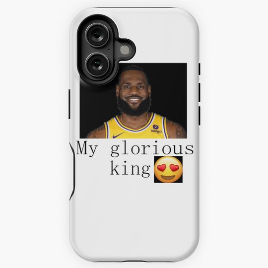 Discover Lebron James My glorious king iPhone Case
