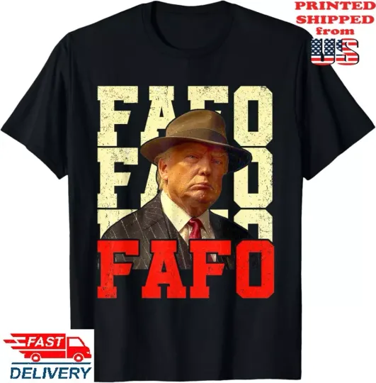 Discover Funny Fafo Trump Photo T-Shirt, Lovely Shirt