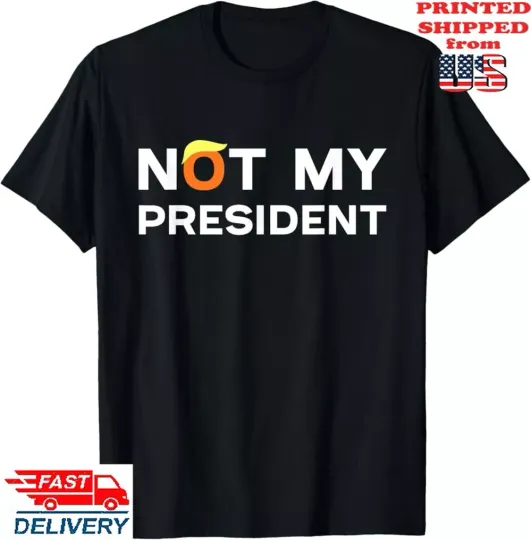 Discover Not My President Anti Trump 2024 Unisex T-Shirt